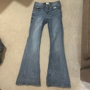 Buckle kids boot cut jeans